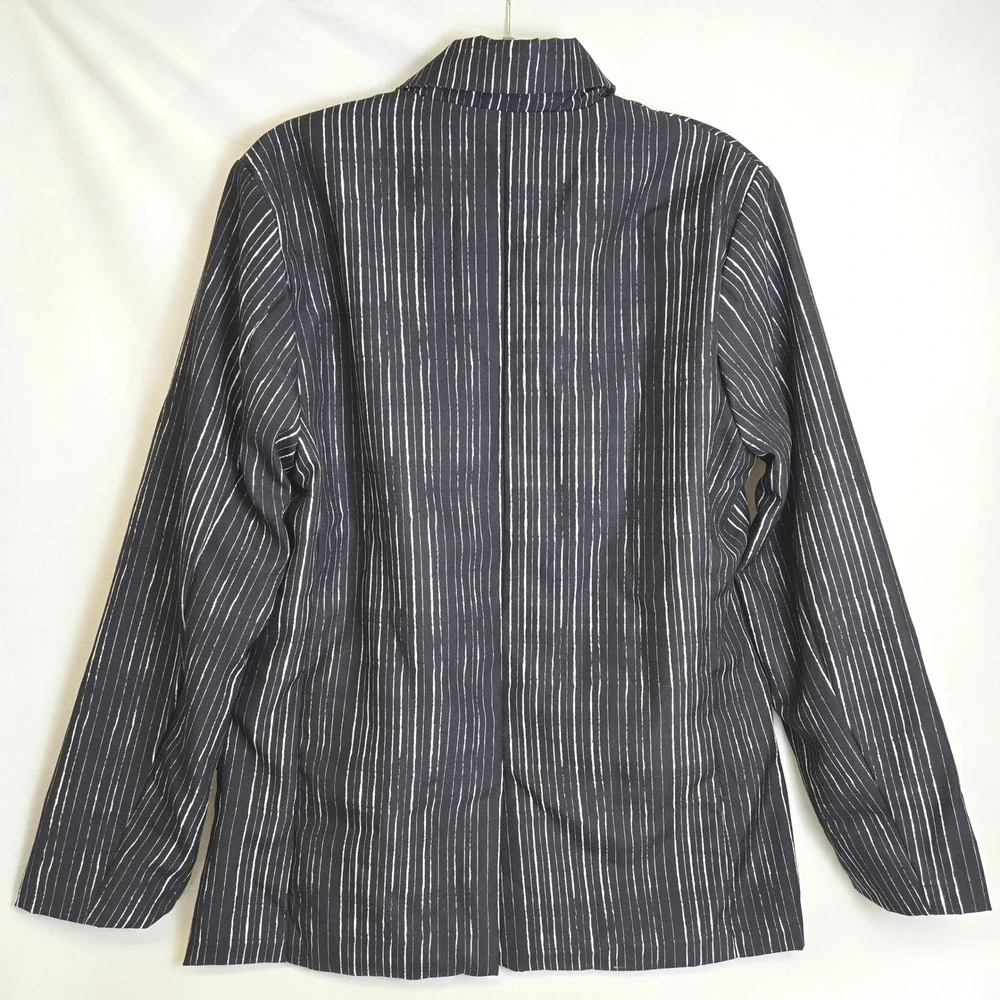 Nightmare Before Christmas Jack Skellington Pinstriped Blazer Spirit Costume Med